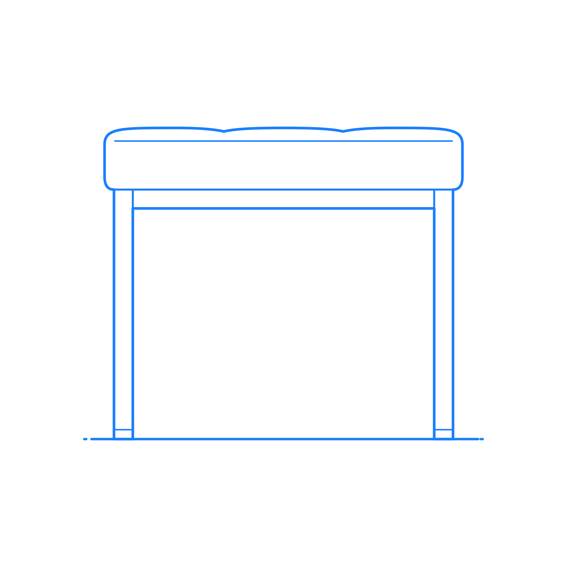 Furniture Stools Florence Knoll Relaxed Stool Editable Svg Line Art Free Vectors